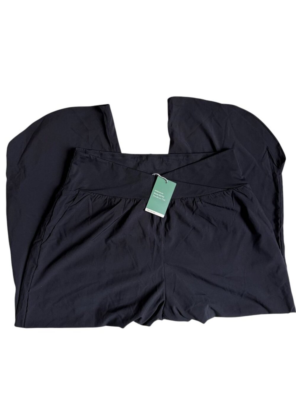 NWT Halara Breezeful High Waisted Crossover Quick Dry Resort Pants with Pockets - Picture 3 of 15